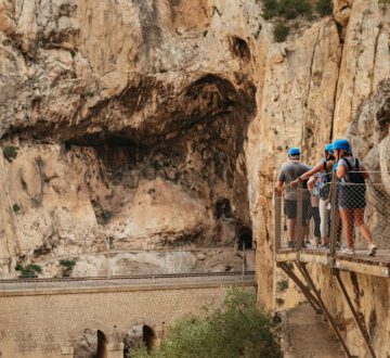 caminito del rey mountains trail
