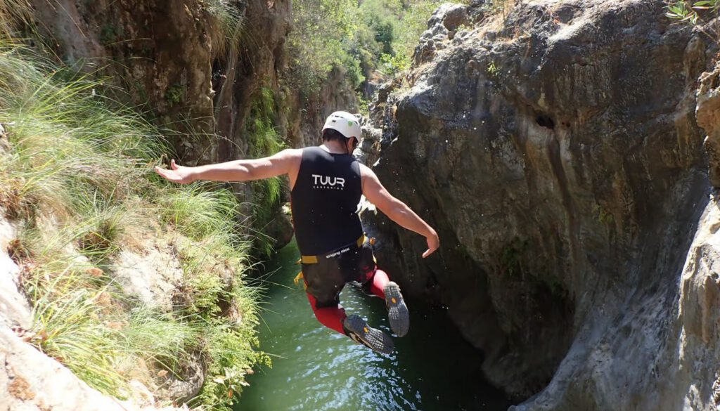 canyoning in Benahavis