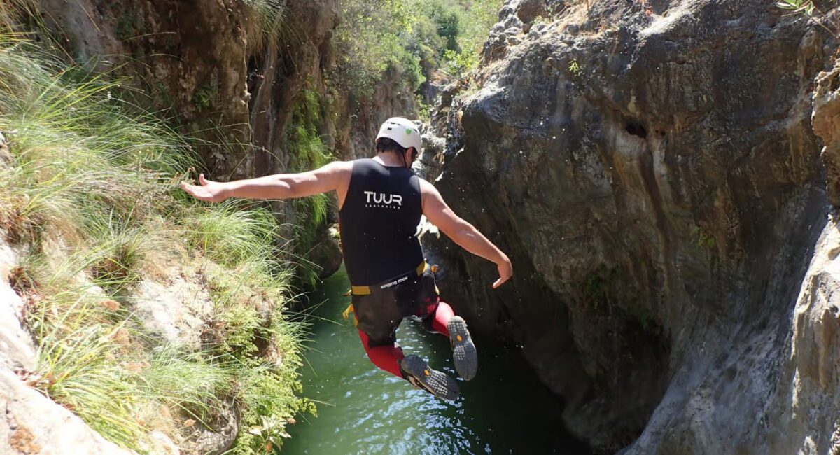 canyoning in Benahavis