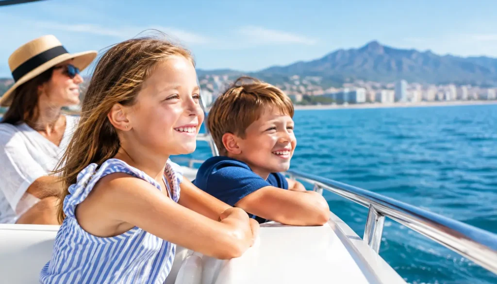 Can Children Join Boat Trips on the Costa del Sol?